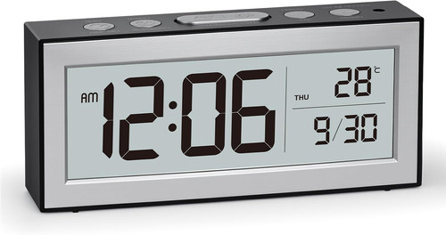 Battery operated alarm clock - battery,
